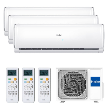 Haier 3U55S2SR2FA + GEOS+ GREEN 25 + 25 + 25 - 3x1 aire acondicionado