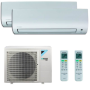 Daikin 2MXP50M3 + 2MXM50M + FTXP35M + FTXP35M - Split 2x1