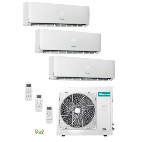 Hisense 3x1 3AMW62U4RFA + DJ25VE0BG + DJ25VE0BG + DJ35VE0BG