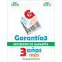 Extensión garantía 3 años Maximo 250 euros