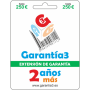 Extensión garantía 2 años Maximo 250 euros