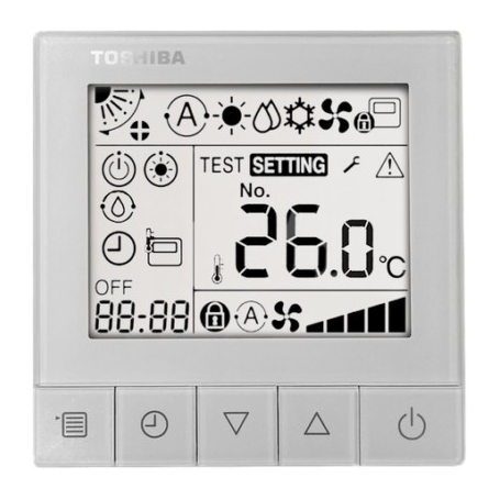 Termostato Toshiba RBC-ASCU11-E