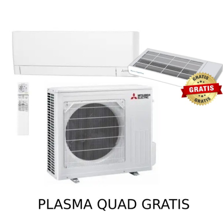 Mitsubishi Electric MSZ-AY25VGK con Plasma Quad de regalo