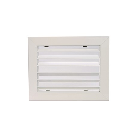 Rejilla simple deflex h Airzone 300x150 mm blanco clip