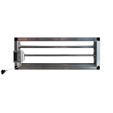 Compuerta rectangular conducto motor Airzone 300x150 mm