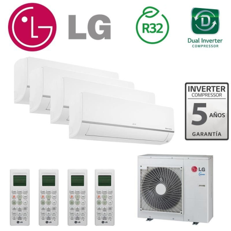 LG 4X1 PC09SQ + PC09SQ+ PC09SQ + PC12SQ + MU4R25