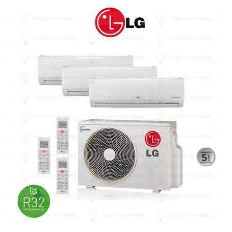 FOTO multi split 3 X 1 LG