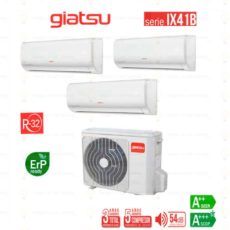 FOTO  MULTI SPLIT GIATSU 3 x 1