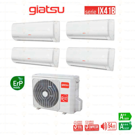 FOTO  MULTI SPLIT GIATSU 4 x 1