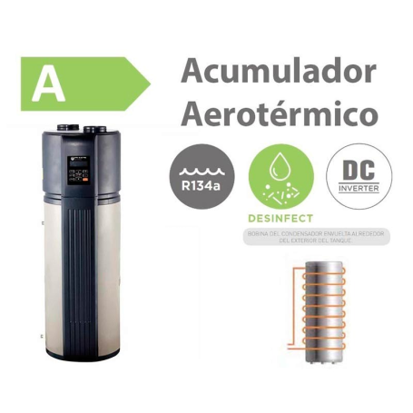 Acumulador aerotérmico 180 L EAS EABC-190L/1