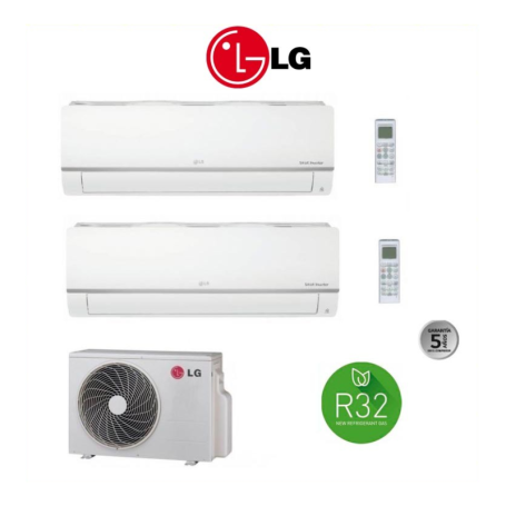 LG 2X1 PC09SQ + PC09SQ + MU2R17 CONFORT CONNECT WIFI