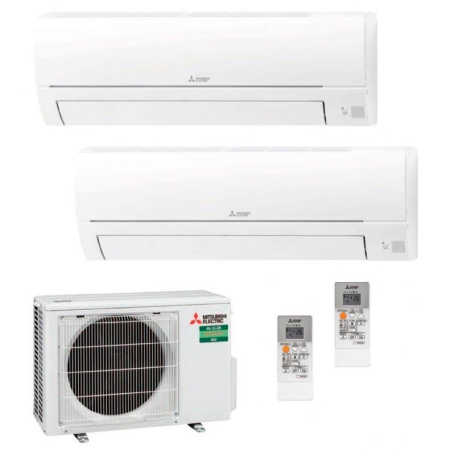 Mitsubishi Electric 2x1 MXZ-2HA40VF + MSZ-HR25VF + MSZ-HR25VF