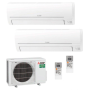 Mitsubishi Electric 2x1 MXZ-2HA50VF + MSZ-HR25VF + MSZ-HR50VF