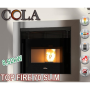 Estufa insertable de pellet COLA TOP FIRE 70 SLIM 8,62kW