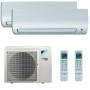 Daikin 2MXP50M3: 2MXM50N + FTXP35M + FTXP35M - Split 2x1