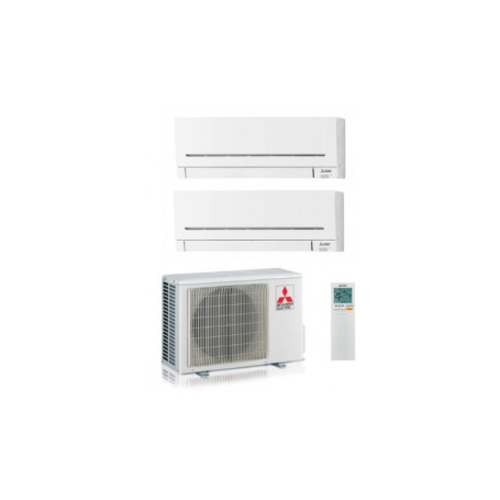 Mitsubishi Electric 2x1 MXZ-2F42VF + MSZ-AP20VG + MSZ-AP25VG