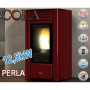 Termoestufa de pellets COLA TERMO PERLA 12,5 kW